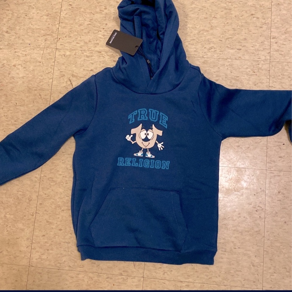 True Religion Size L in girls. Will fit anyone from ages 7-9.